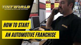 Start An Automotive Business - Tint World Franchise Opportunities