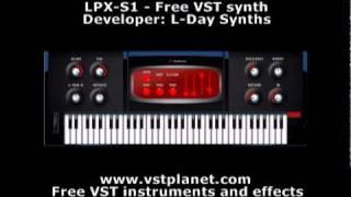 LPX-S1 - Free VST synth - vstplanet.com