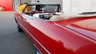 MY RED 66 CADILLAC ON BAGS