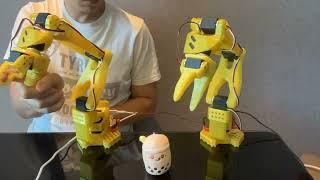 3D-Printable Open-Source Robotic Arm with AI