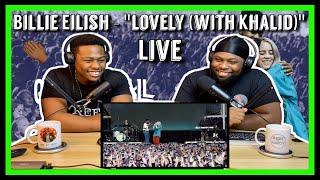 Billie Eilish - "lovely (with Khalid)" Live at GOV BALL 2018|Brothers Reaction!!!!