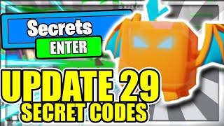 ALL NEW *UPDATE 29* OP CODES! Tapping Legends Roblox