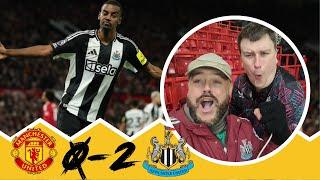 Match reaction inside of Old Trafford as the place is bouncing! | Man United 0-2 Newcastle Uniited