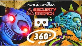 360° VR FNAF Sundrop and Moondrop found a way into the house!