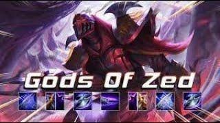 CRAWLOL ZED MONTAGE 'RANK 5 ZED ' S12| LOL MONTAGE