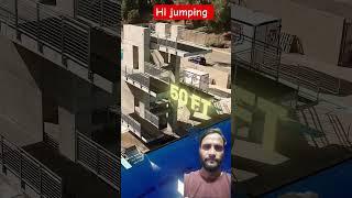 #Hi jumping #challenge #ninjawarrior #parkour #gaming  shorts