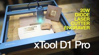 xTool D1 Pro: The Ultimate Woodworkers Desktop LASER Cutter Engraver - REVIEW by SoundBlab