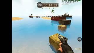 Kreedz Climbing map kz_bhop_ocean 34.990s.