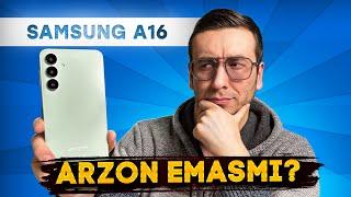 Samsung A16 Obzor: Narxiga mos keladimi?