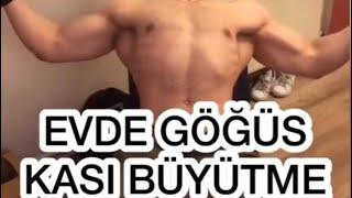 Evde göğüs kası büyütme ! #shorts