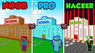 Minecraft NOOB vs. PRO vs. HACKER: SCHOOL in Minecraft MAP! (Animation)