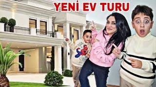 YENİ EVE TAŞINDIK !! EFE VE EMİR İLE YENİ EV TURU ?!