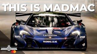 Mad Mike's amazing rotary drift McLaren P1 MADMAC debuts at Goodwood