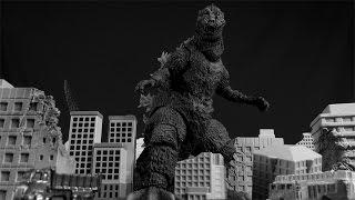 SH MONSTERARTS GODZILLA 1954 - BANDAI TAMASHII NATIONS KAIJU ACTION FIGURE REVIEW