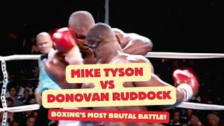 Mike Tyson vs Donovan Ruddock | La Batalla Más Brutal – Boxeo Épico de Peso Pesado