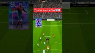 Tutorial: Knuckle Shot. #efootball #efootball2024 #gaming #gameplay #shorts #shortsfeed