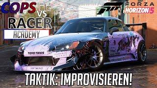 Taktik: Improvisieren! | Cops VS Racer: Academy - Forza Horizon 5 Multiplayer