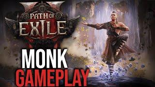 Path of Exile 2 - Monk Gameplay [GamesCom No Commentary]