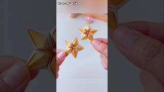 3d paper star #diy #craft