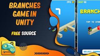 mobile casual game Branches clone in Unity3D + Free source Code C#