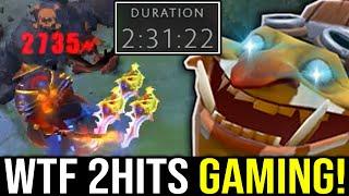 All Stuck with Techies for 2:30Hours  - WTF 2Hits Gaming!!