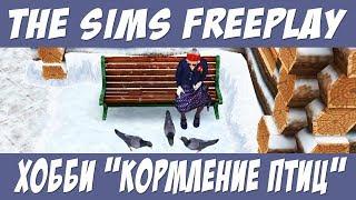 The Sims FreePlay Хобби кормление птиц / Прохождение Симс Фриплей