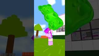 @cashminecraft Gummy Bear - Funniest Moments - Minecraft Animation #shorts