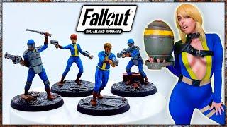 Vault Dwellers & Vault-Tec Security | Fallout Wasteland Warfare Tutorial