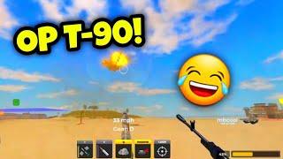 DESTROYING Servers With The UPDATED T-90 In War Tycoon!
