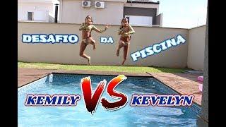 KEMILY VS KEVELYN - TWIN SISTERS IN THE SWIMMING POOL CHALLENGE