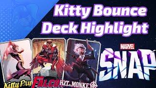 Kitty Pryde Bounce plays my favorite Marvel SNAP Cards | Deck Highlight