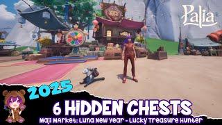 Palia 6 Hidden Chests for Lucky Treasure Hunter 2025 - Maji Market: Luna New Year
