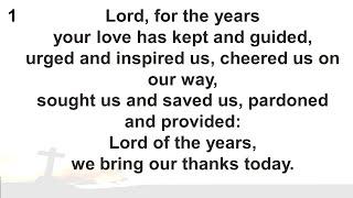 CH 81 'Lord, for the years'