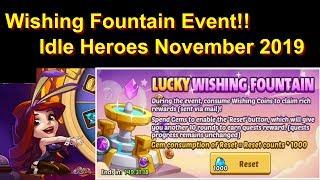 Idle Heroes Wishing Fountain Event!!  - Aureolin Heartrate Gaming