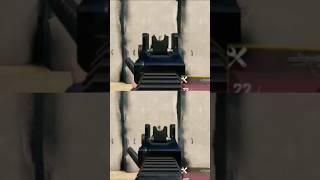AGR 556 SMG Max recoil vs Min recoil #codm #shorts #gaming