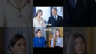 who is the best duo?? #leonor_de_borbón #infanta_sofía #queenletiziaofspain #kingfelipe