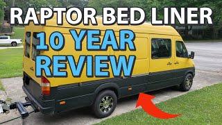 HONEST 10 Year Review of U-POL RAPTOR LINER Black Urethane Spray-On Truck Bed Liner Kit DIY