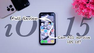 iPhone X on iOS 15 || Full Review || is A11 still the KING?