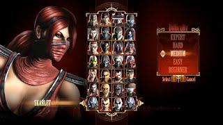 #1134 Mortal Kombat 9 (Steam) DLC Characters (1/4): Skarlet playthrough.