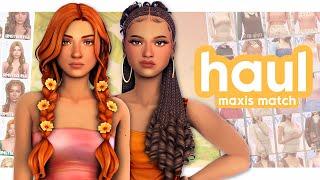 BEST CC FINDS | Sims 4 Custom Content Haul (Maxis Match)