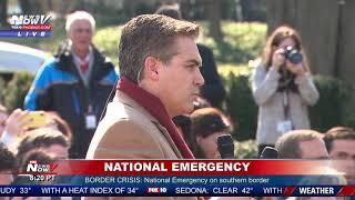 President Trump Slams CNN's Jim Acosta Over Border Statistics