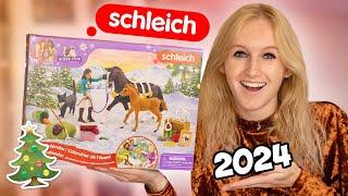 Schleich paarden adventskalender UNBOXING!  *2024 editie*