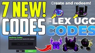 ️UPDATE!!️ ALL WORKING CODES FOR FLEX UGC IN NOVEMBER 2024 - ROBLOX FLEX UGC CODES