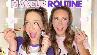 KAYLA & KALLI FULL GLAM MAKEUP ROUTINE 