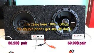 Rockford Fosgate R165X3 Prime vs Rockford Fosgate P1650 Punch sound bass test