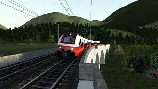 LET`S TEST Train Simulator 2016[60fps]/Test des ÖBB-Cityjet-Desiro ML (BR 460)