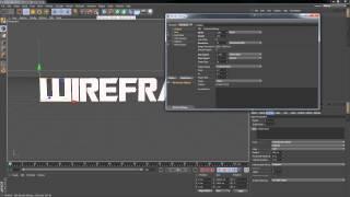 How to Make Wireframe Text in Cinema 4d