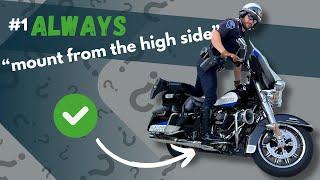 EASY Height Hacks for HEAVY Bikes: Motor Officer Explains