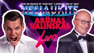 "Nesiaukite live" - Arūnas Valinskas