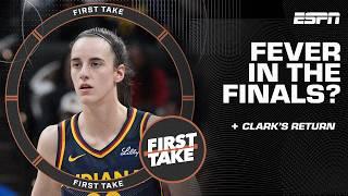 Can Caitlin Clark lead the Fever to the WNBA FINALS ⁉️ 'Certainly looks like it'  | First Take